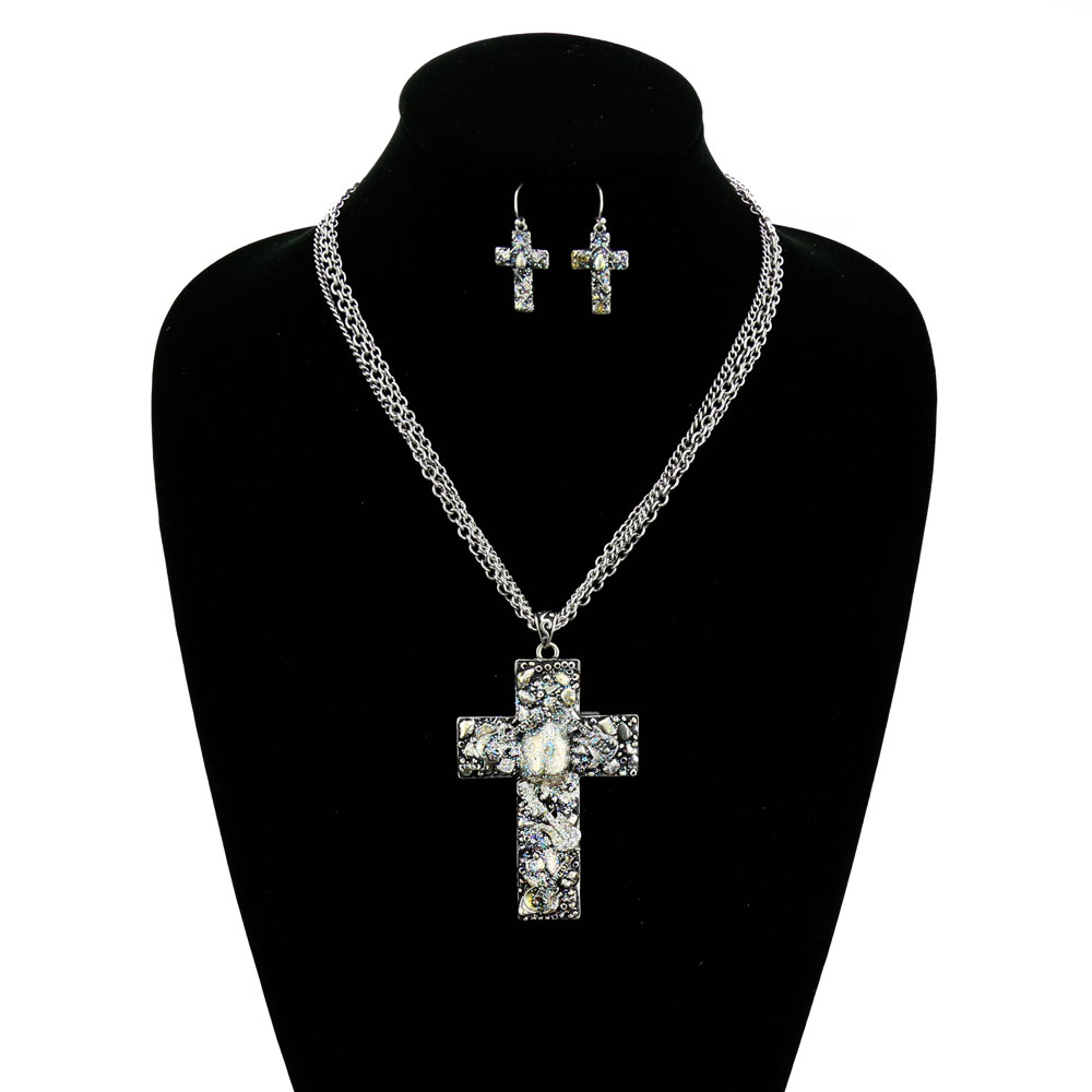 Cross Necklace Set - Image 2
