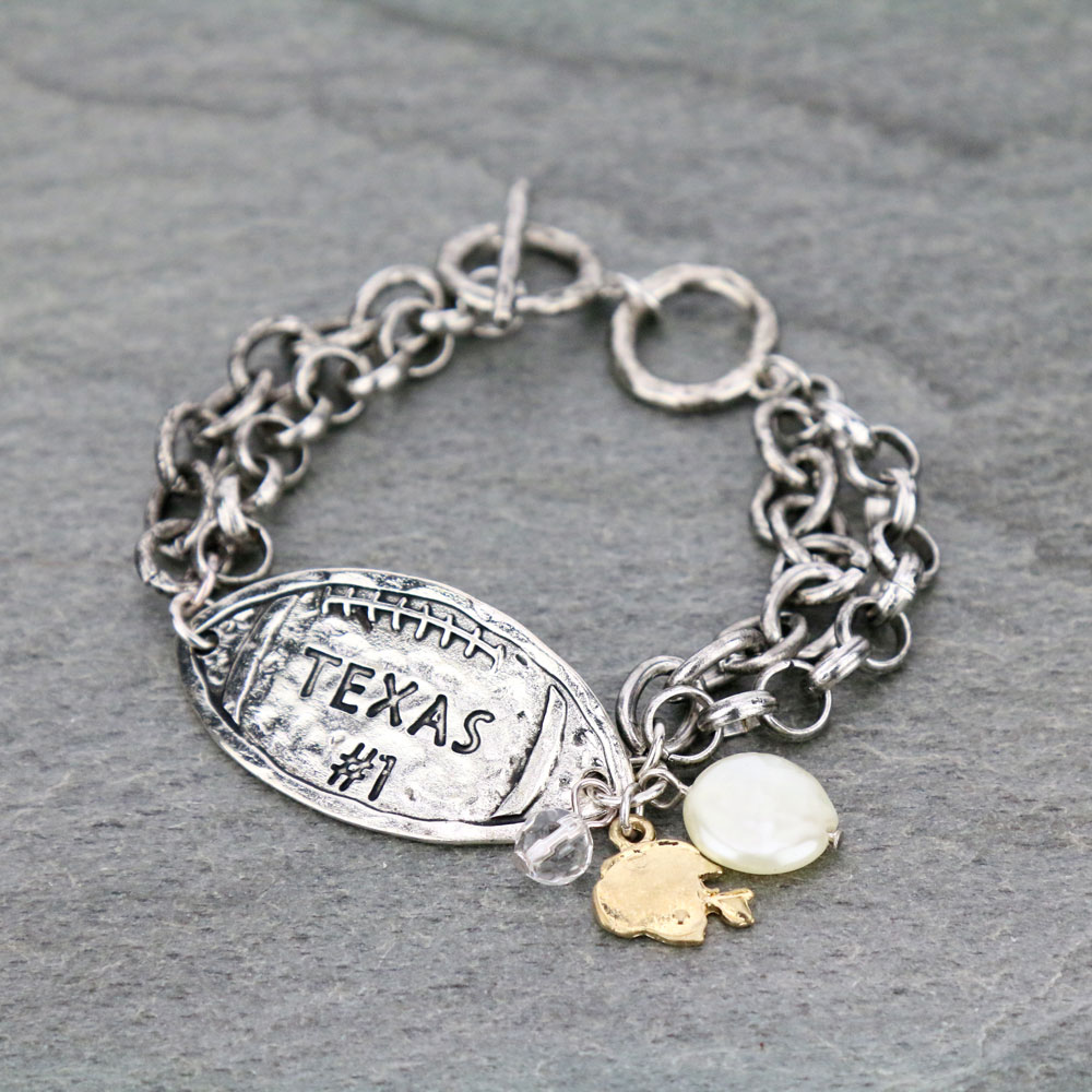Sports "Football TX" Bracelet