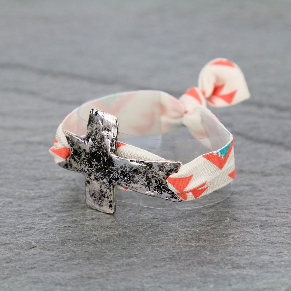 Cross Stretch Bracelet
