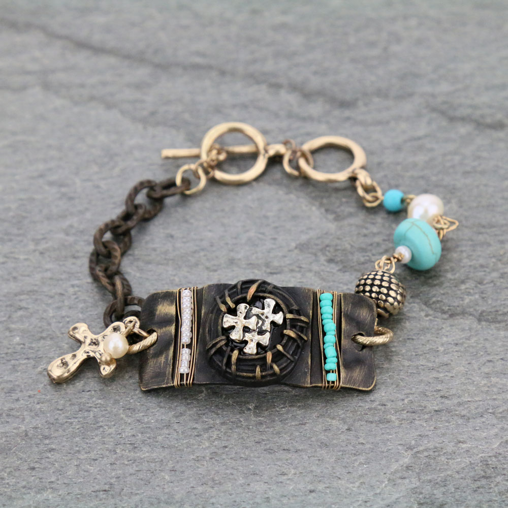Cross Bracelet