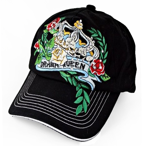 Rhinestone Drama Queen Cap