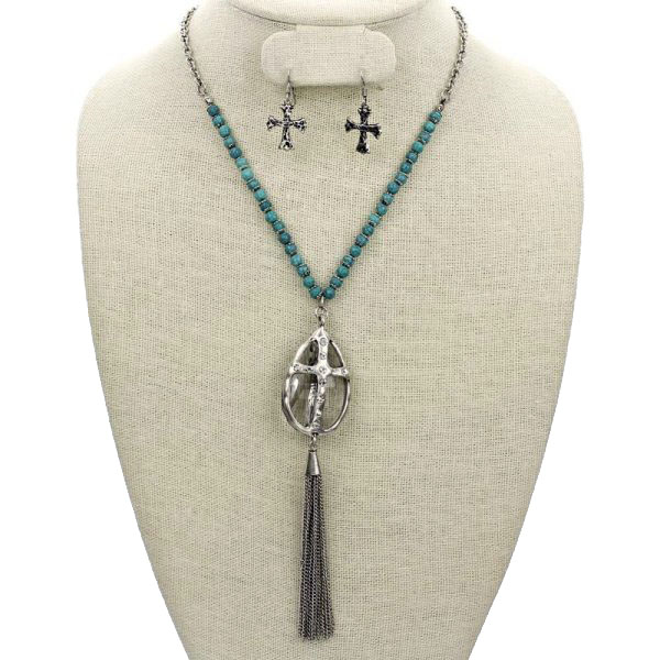 Cross Necklace Set - Image 2
