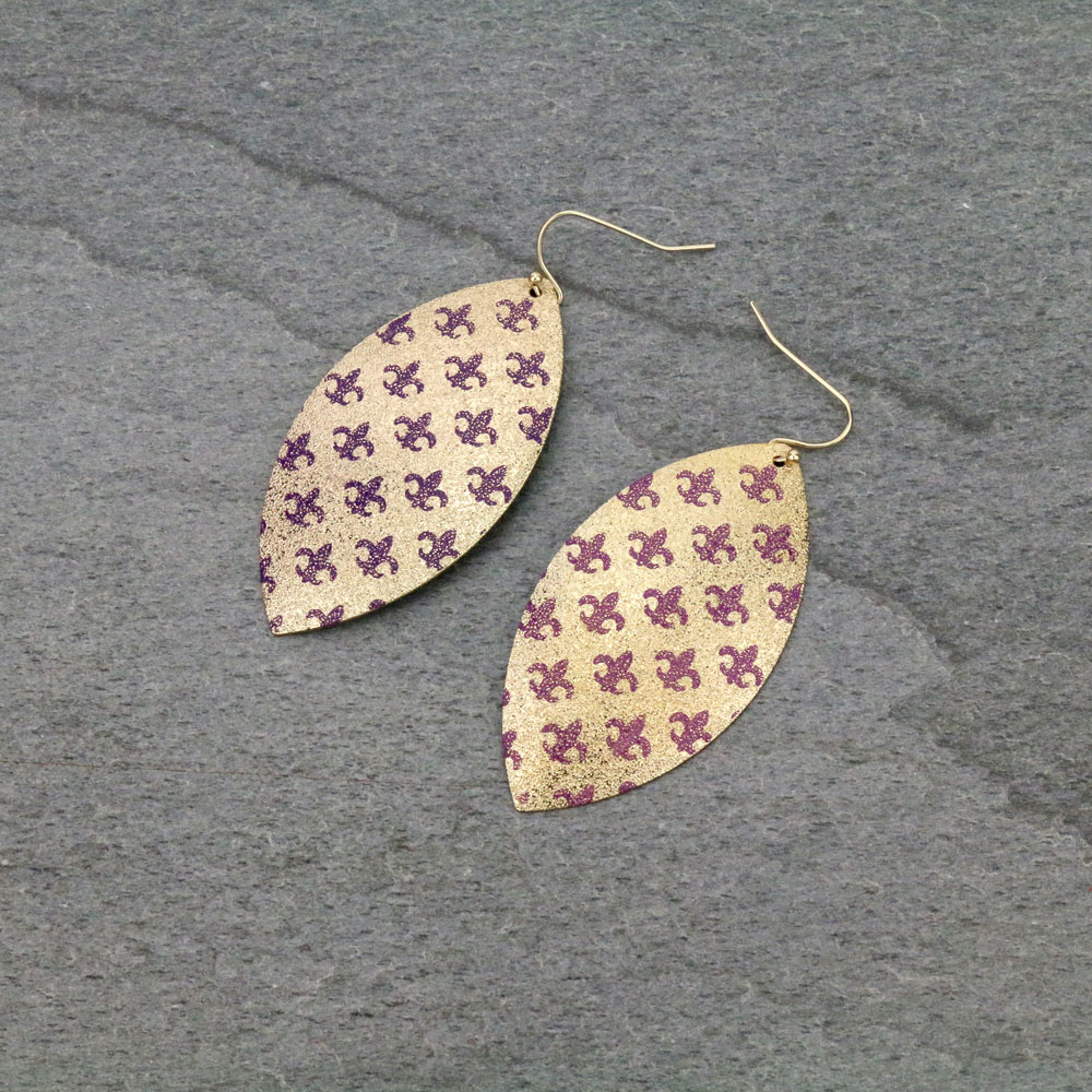 Fleur De Lis Earrings