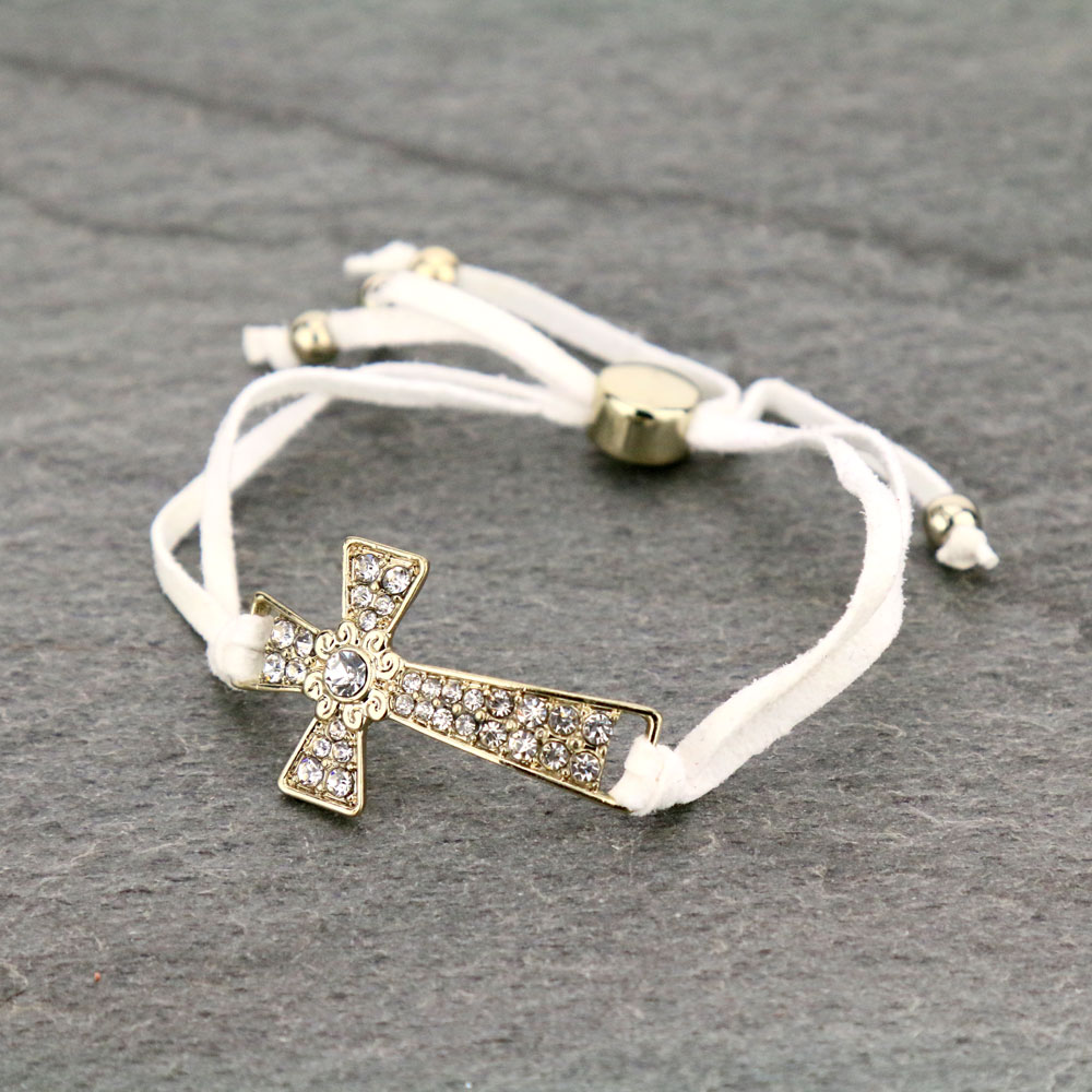 Cross Adjustable Bracelet