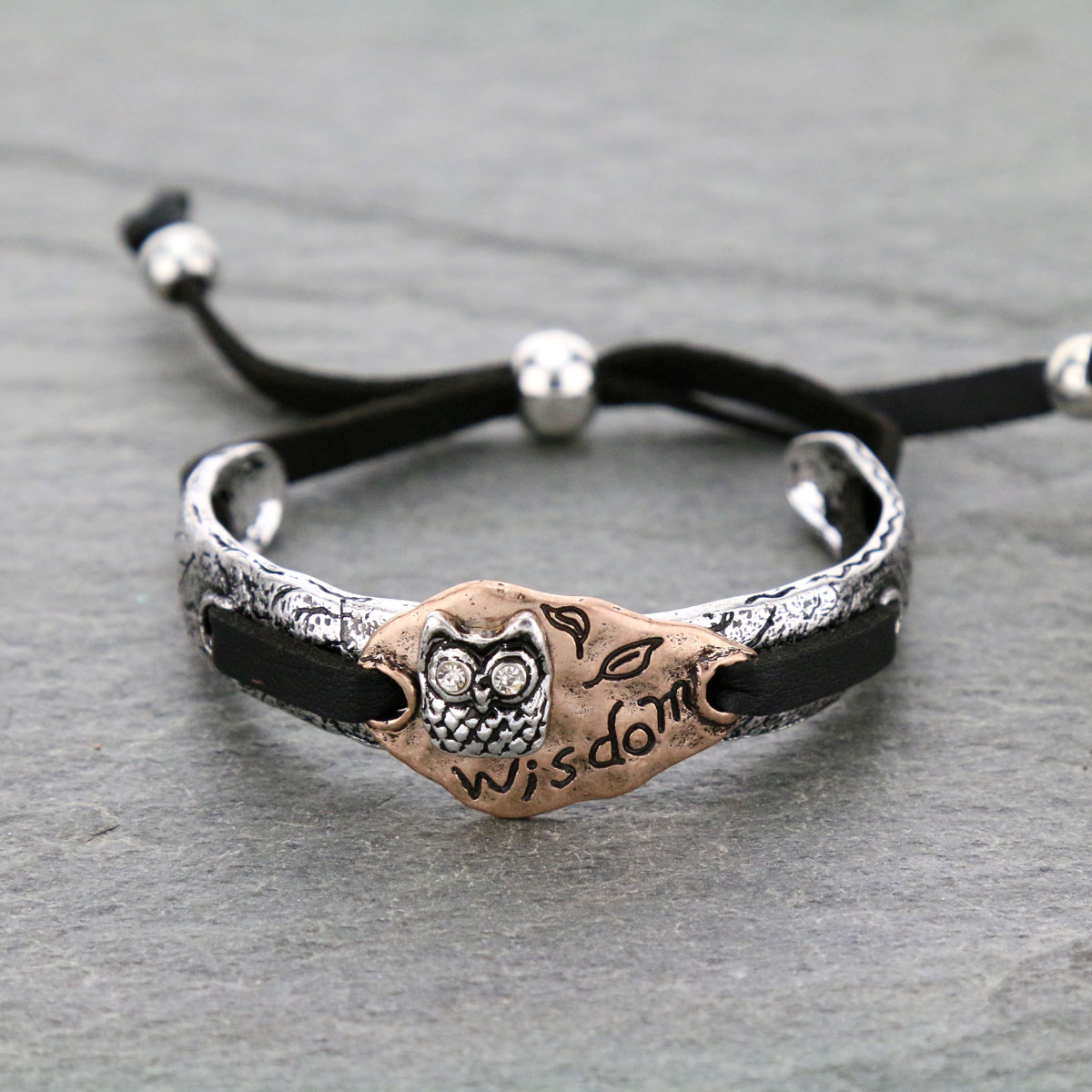 Animal Owl Cuff Bracelet