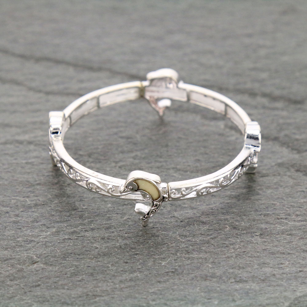 Sea Life Theme Stretch Bracelet