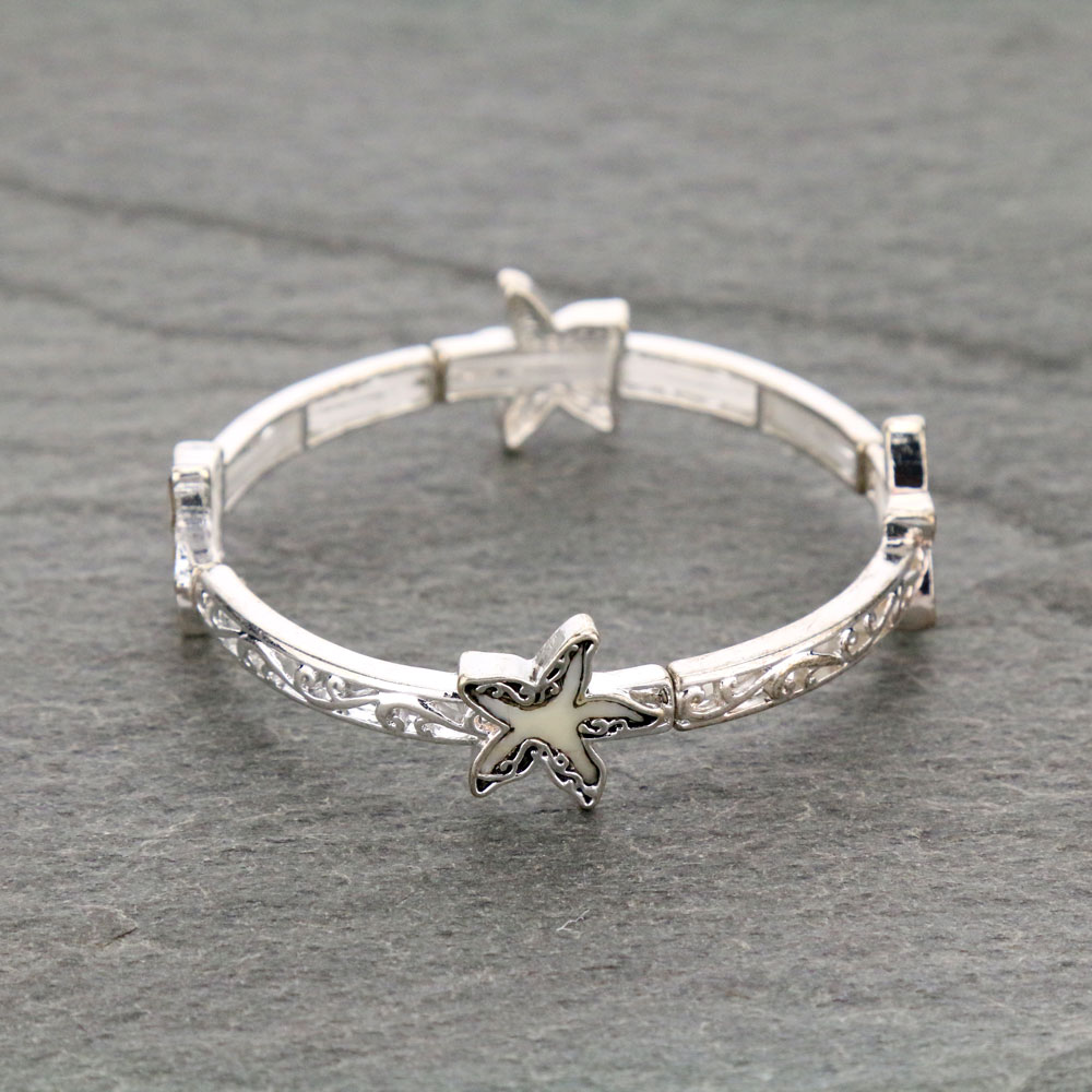 Sea Life Theme Stretch Bracelet