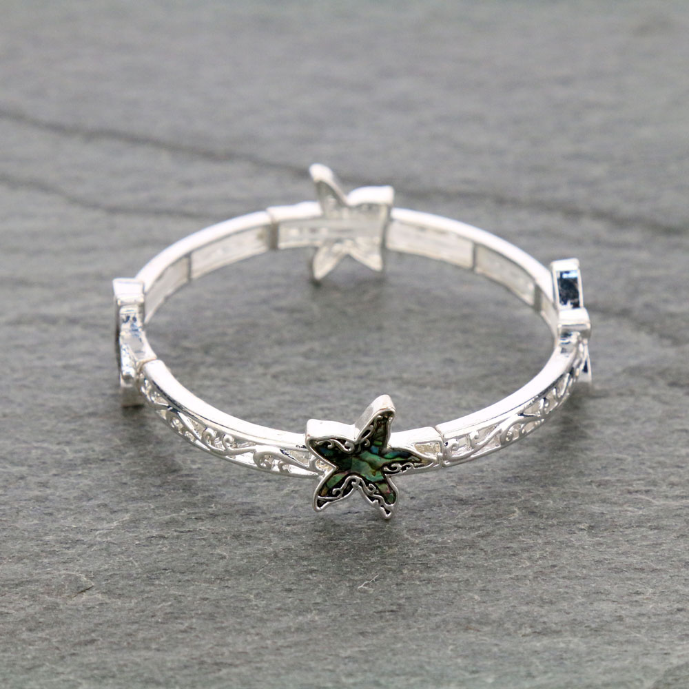 Sea Life Theme Stretch Bracelet