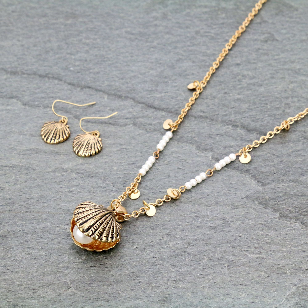 Fashion Sealfe Necklace Set