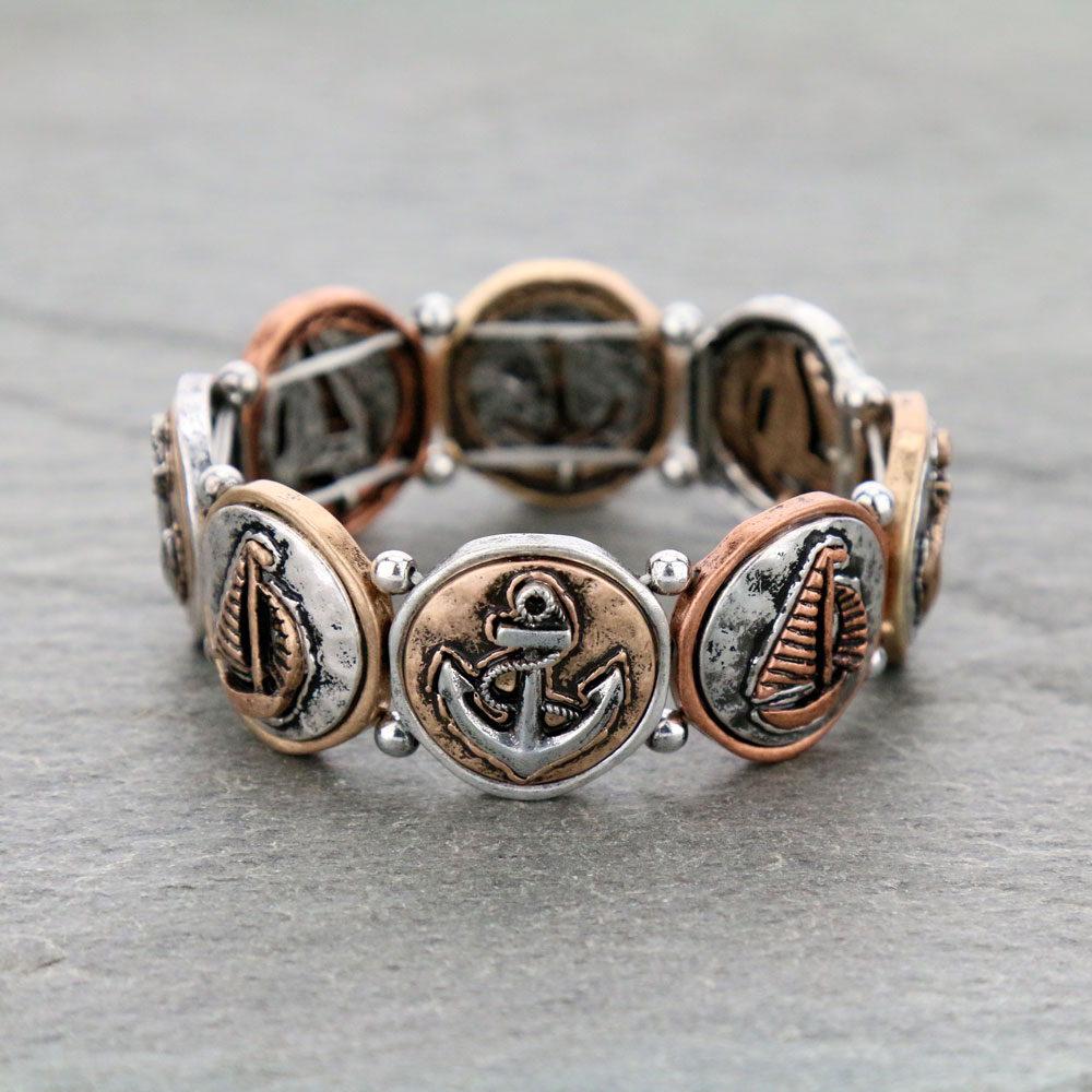 Sea Life Theme Stretch Bracelet