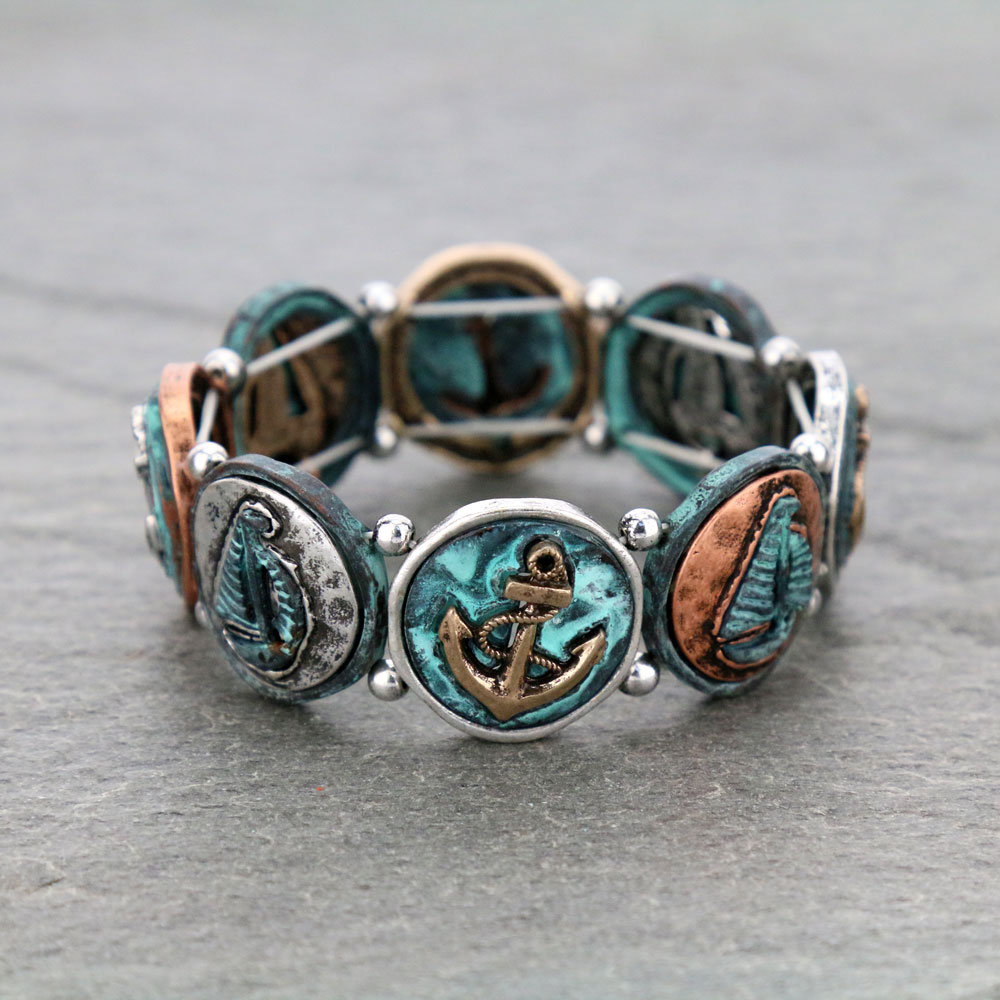Sea Life Theme Stretch Bracelet