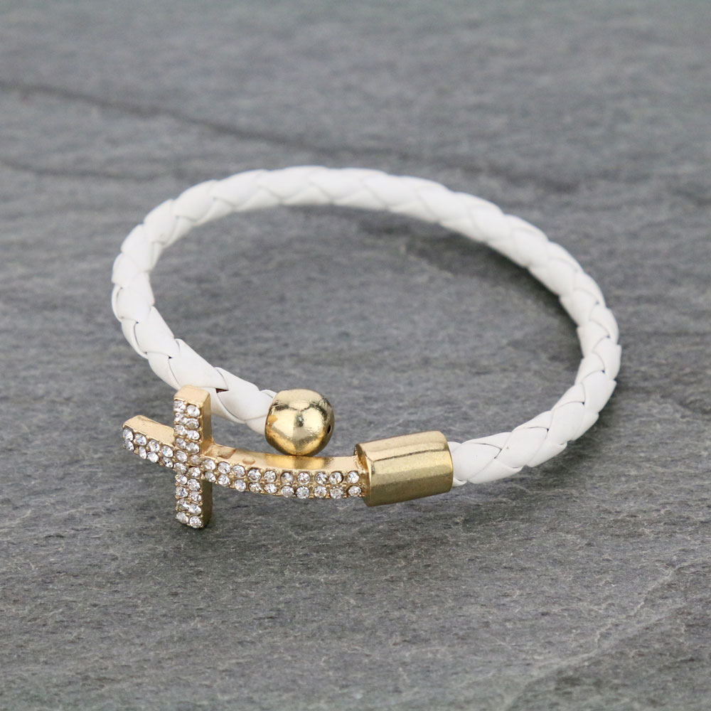 Cross Cuff Bracelet