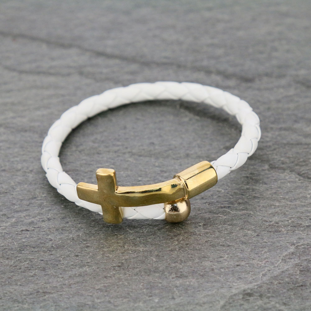 Cross Cuff Bracelet