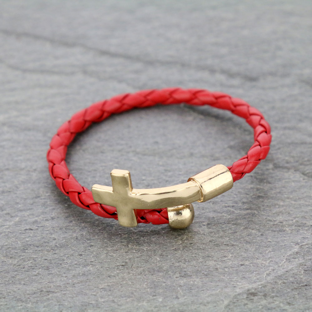 Cross Cuff Bracelet
