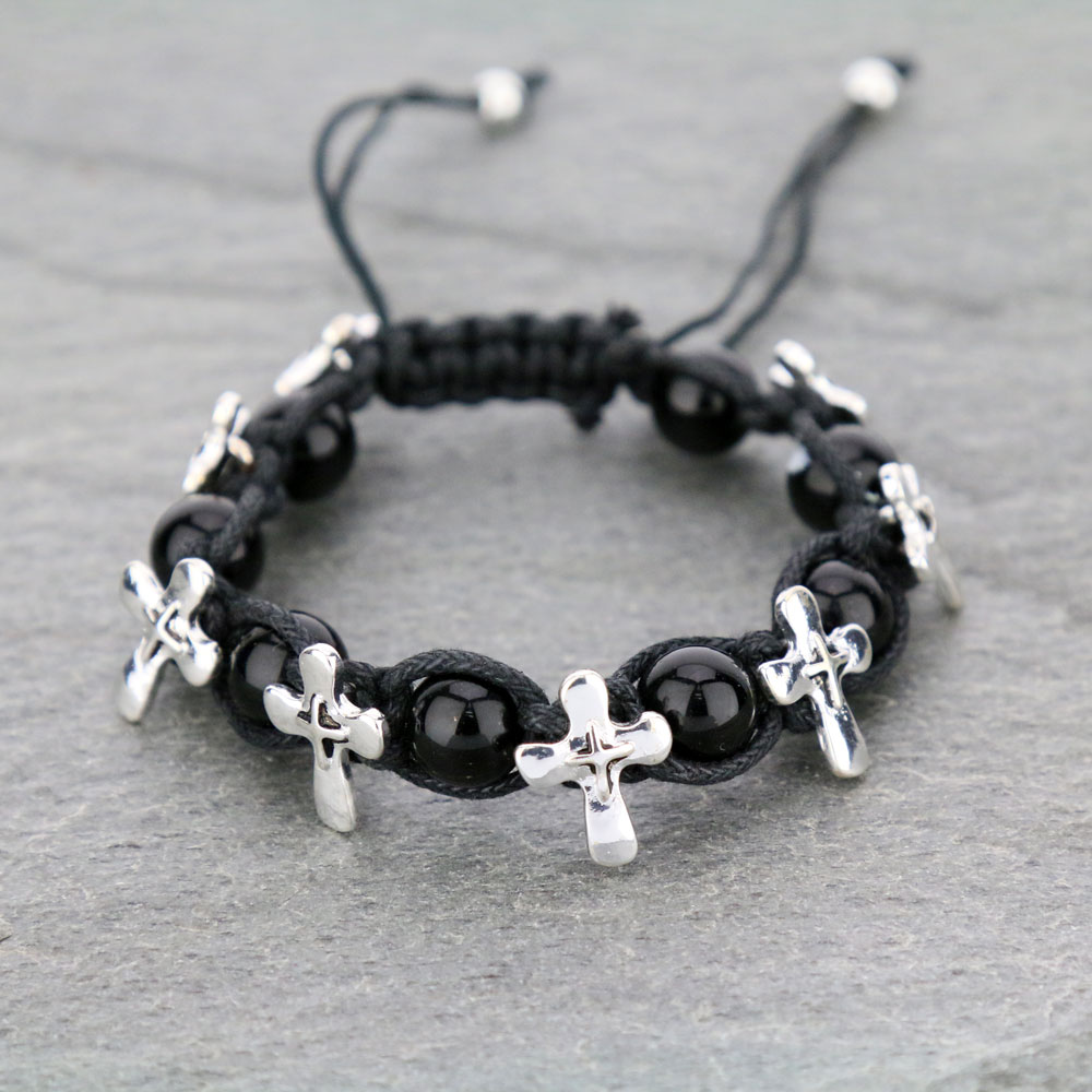 Cross Stretch Bracelet