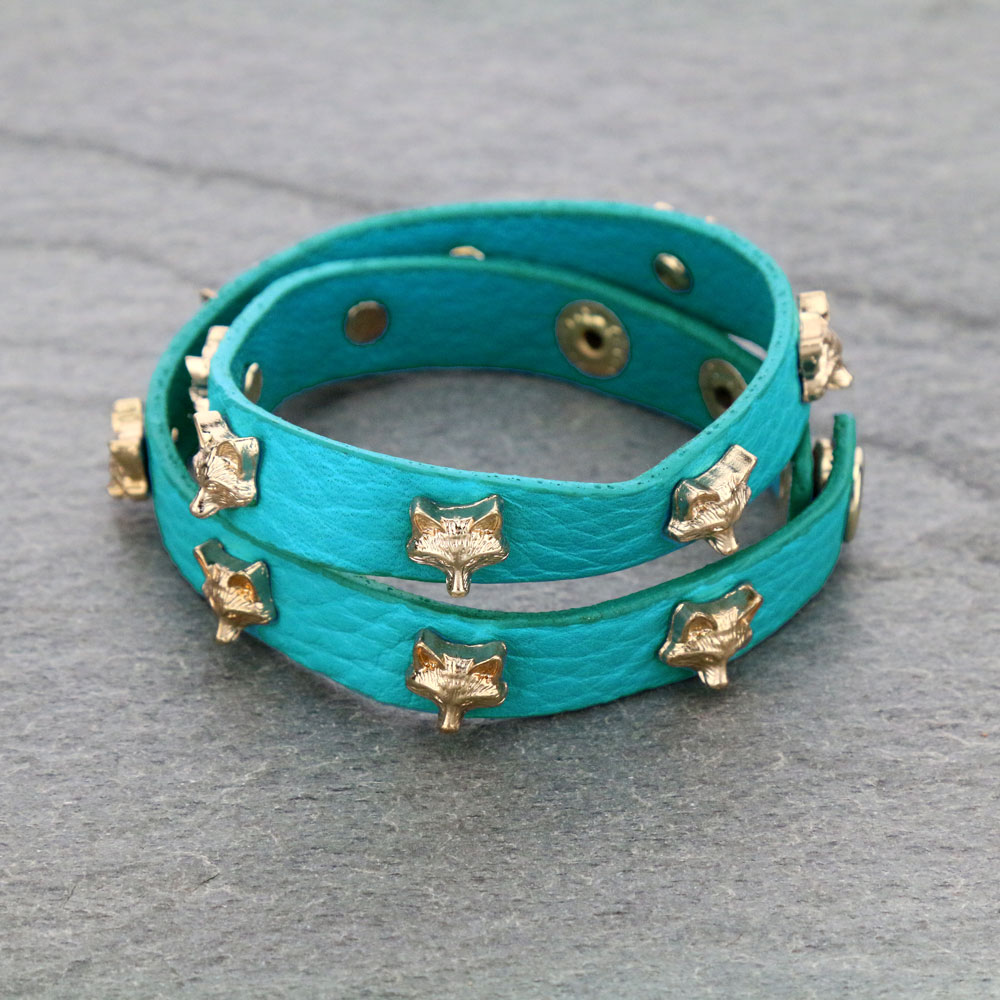Fashion "Fox" Leather Bracelet