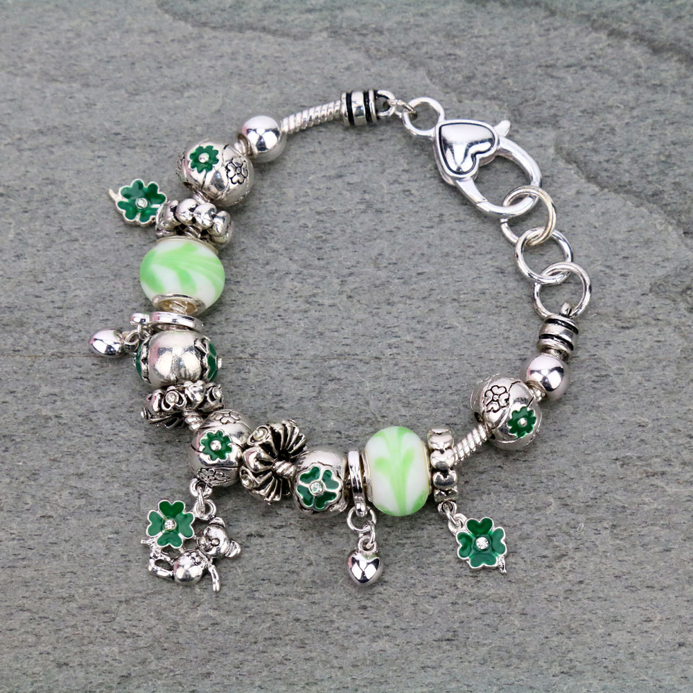 ST. Patricks's Charm Bracelet