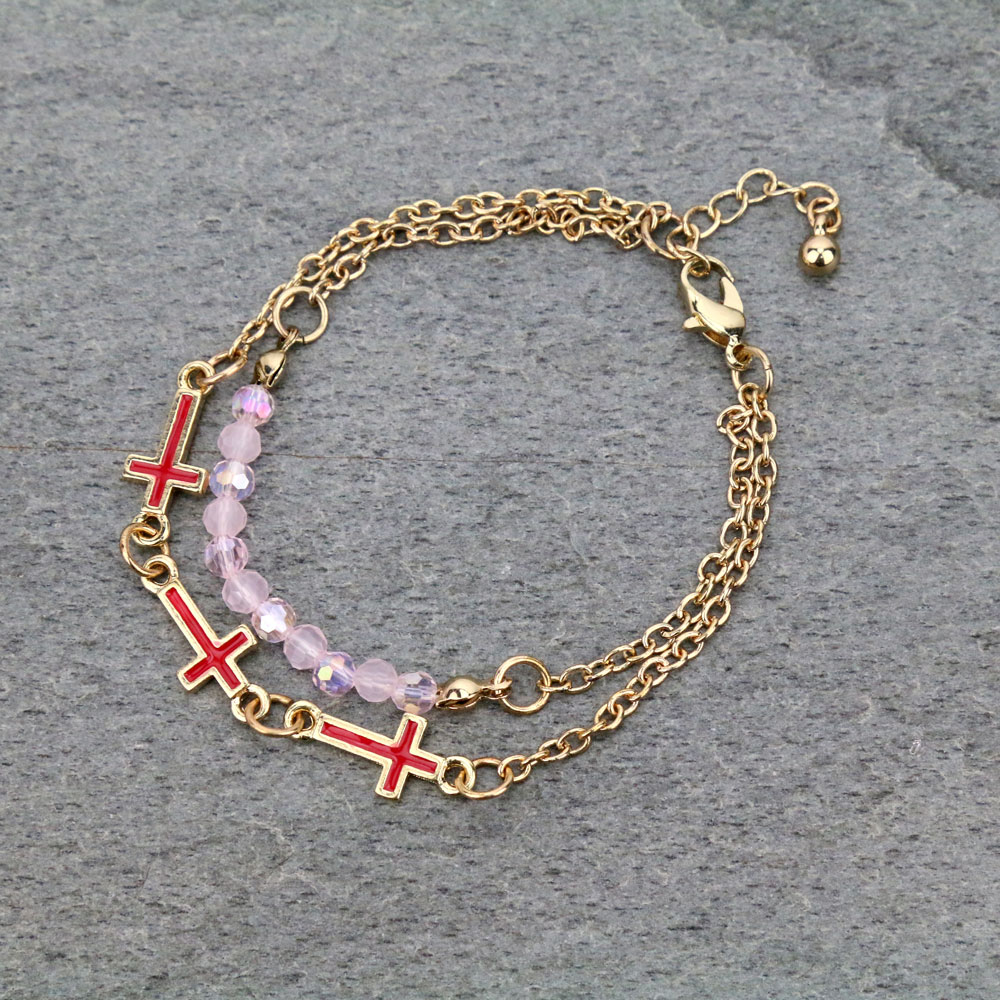 Cross Bracelet