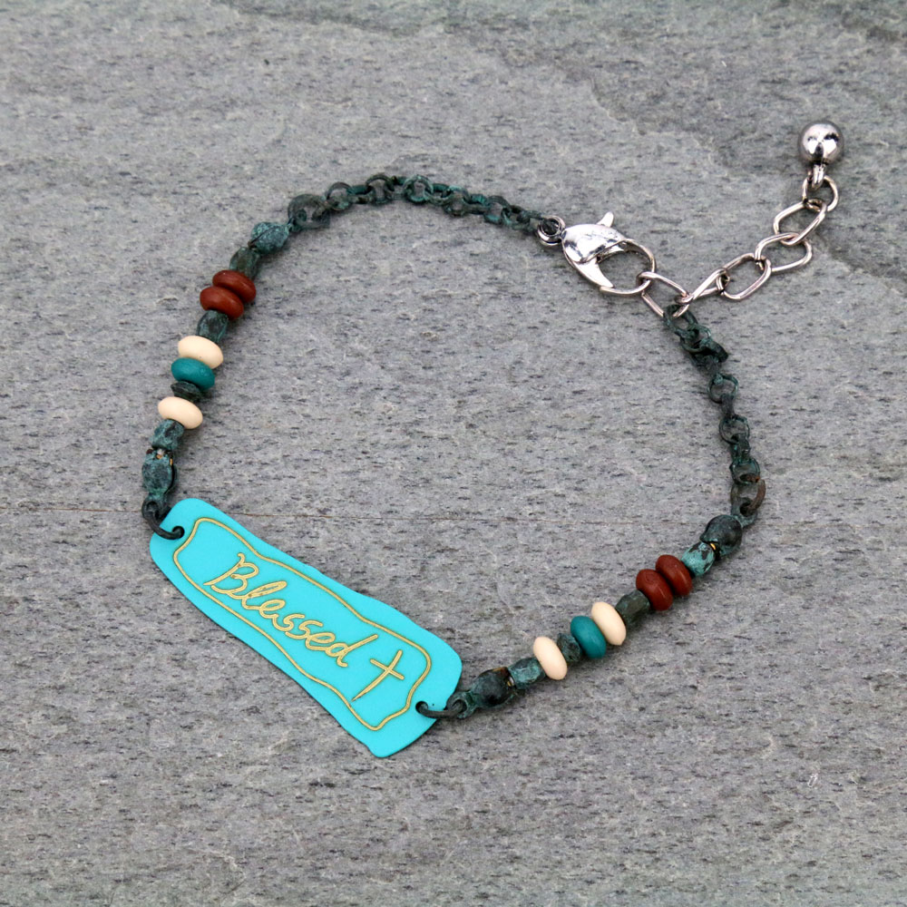 Cross Charm Bracelet