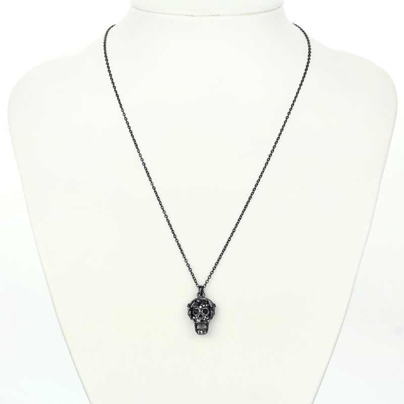 Skull Pendant Necklace - Image 2