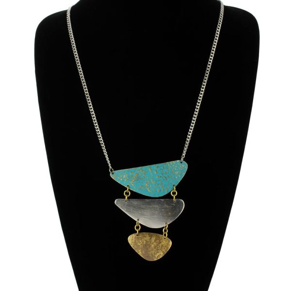 Fashion Metal Plate Necklace - Image 2