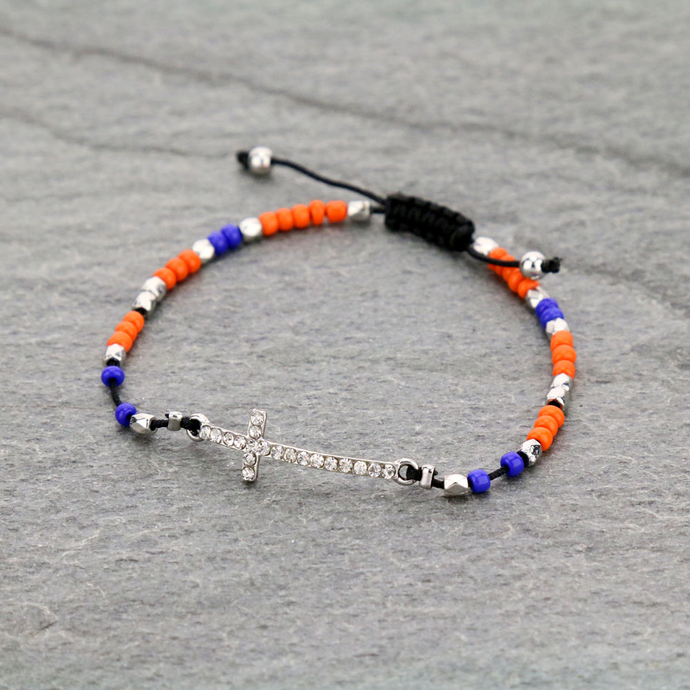 Cross Adjustable Bracelet