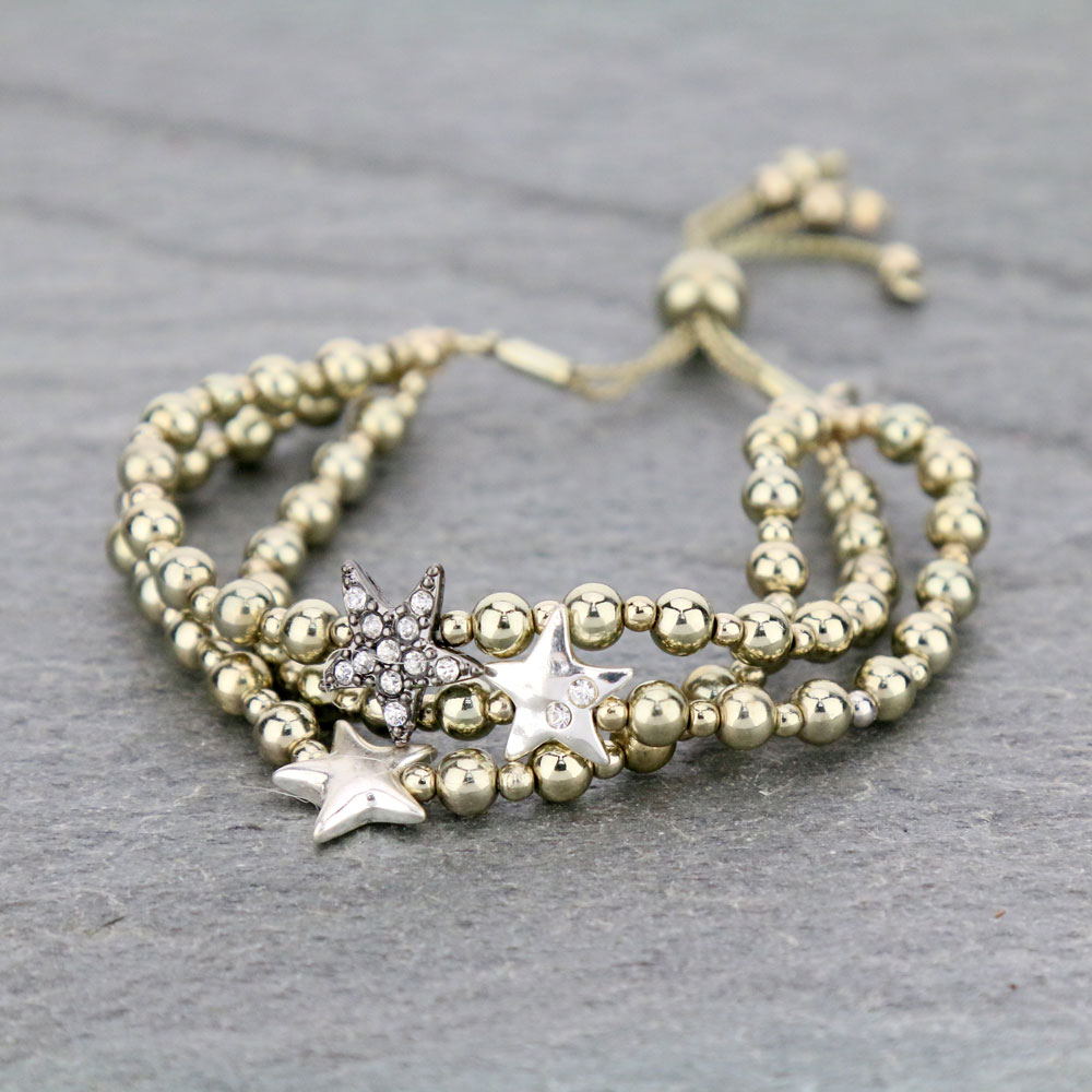 Sea Life Theme "Starfish" Stretch Bracelet