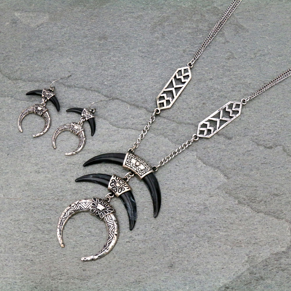 Fashion Pendant Necklace Set