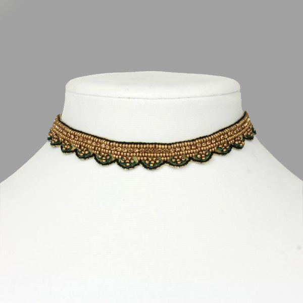 Fashion Handmade Fabric Choker - Image 2