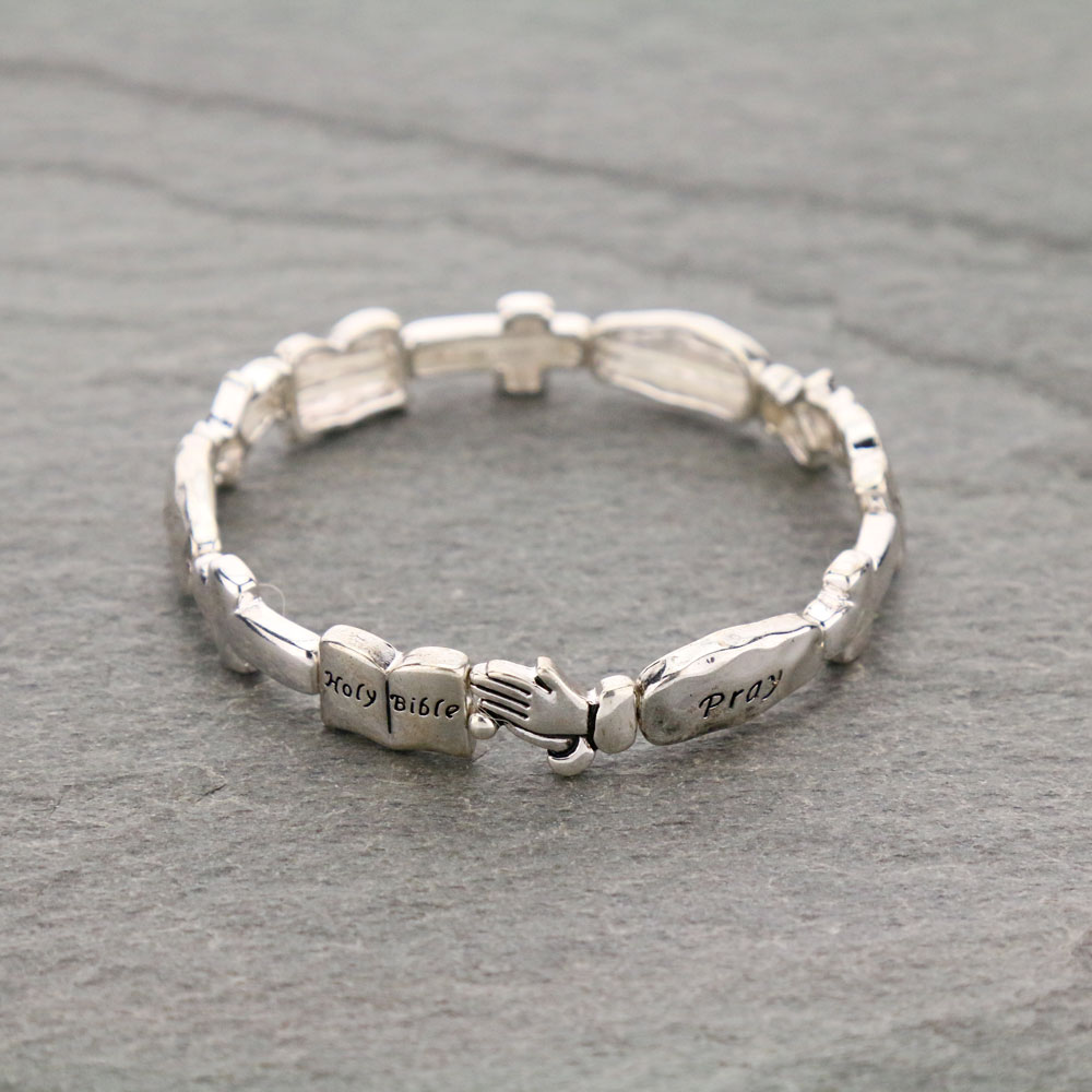 Religious Stretch Bracelet