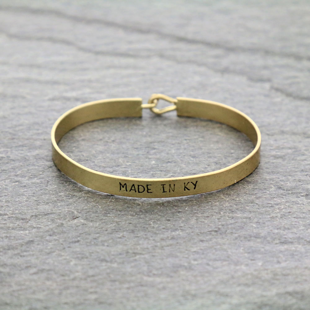 Fashion State "MADE IN KY" Bangle Bracelet