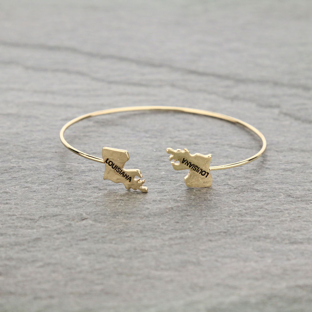 Fashion "LOUISIANA"  Cuff Bracelet