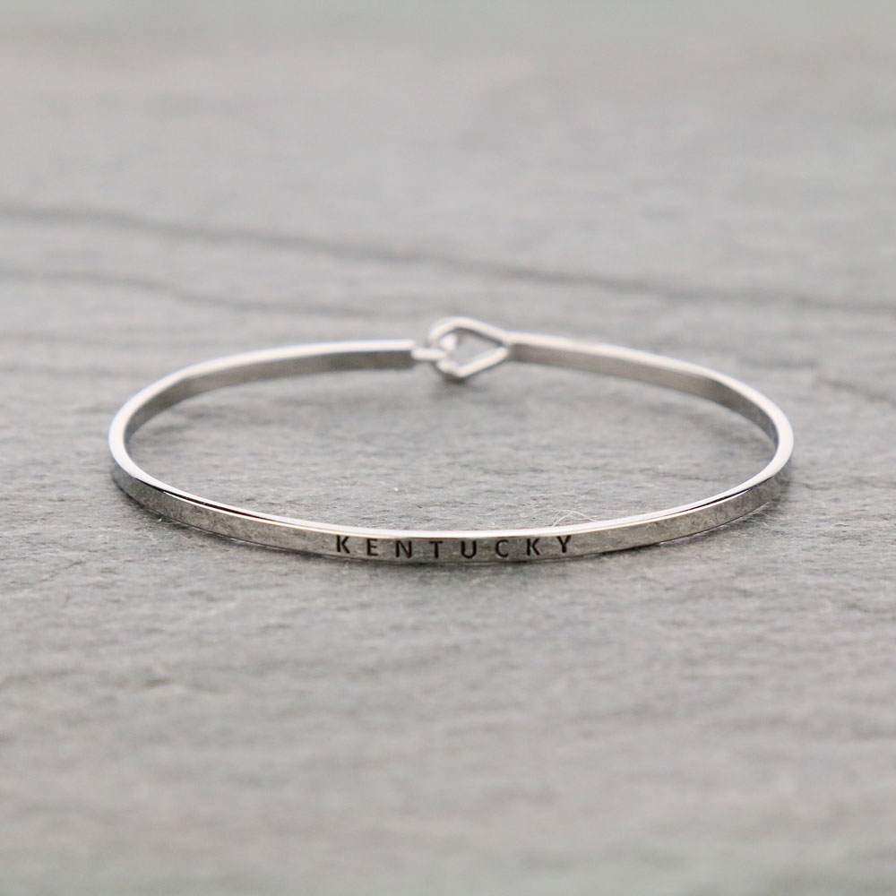 Fashion State "KENTUCKY" Bangle Bracelet