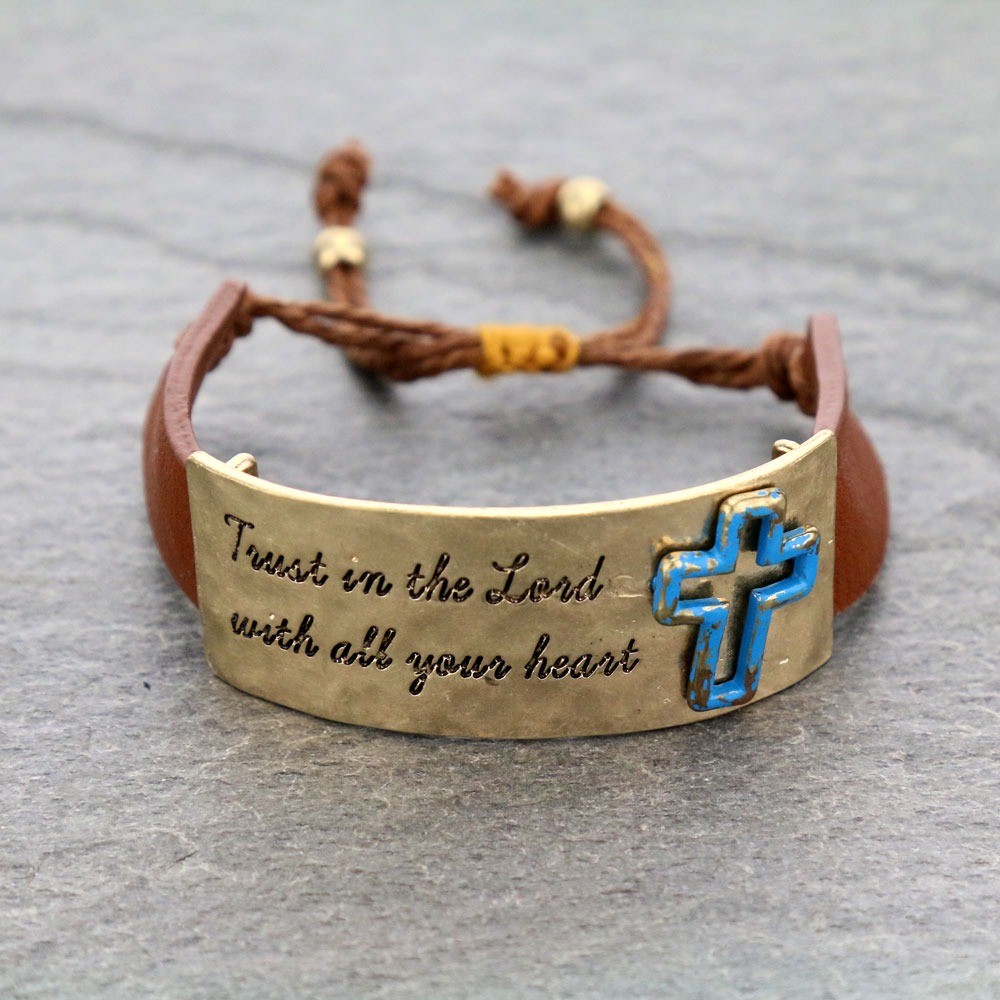 Religious Adjustable Bracelet