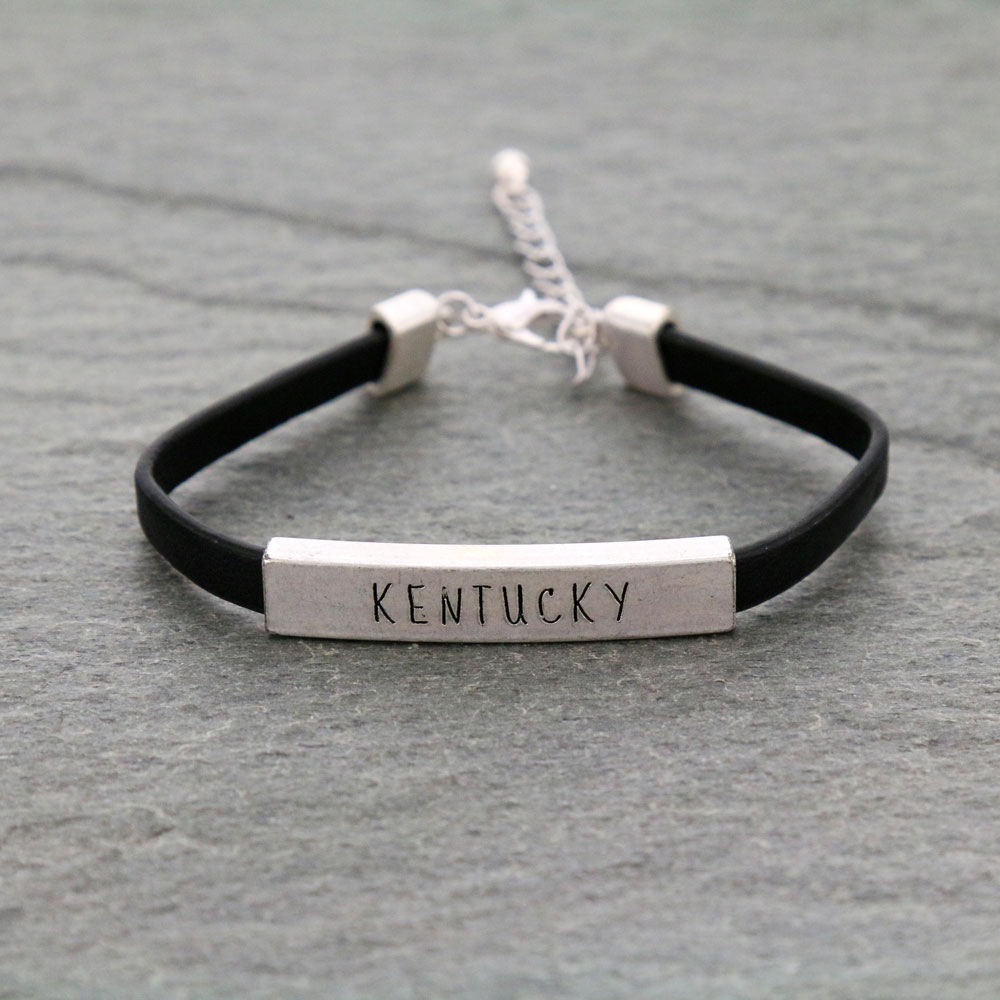 Fashion State "KENTUCKY" Bangle Bracelet