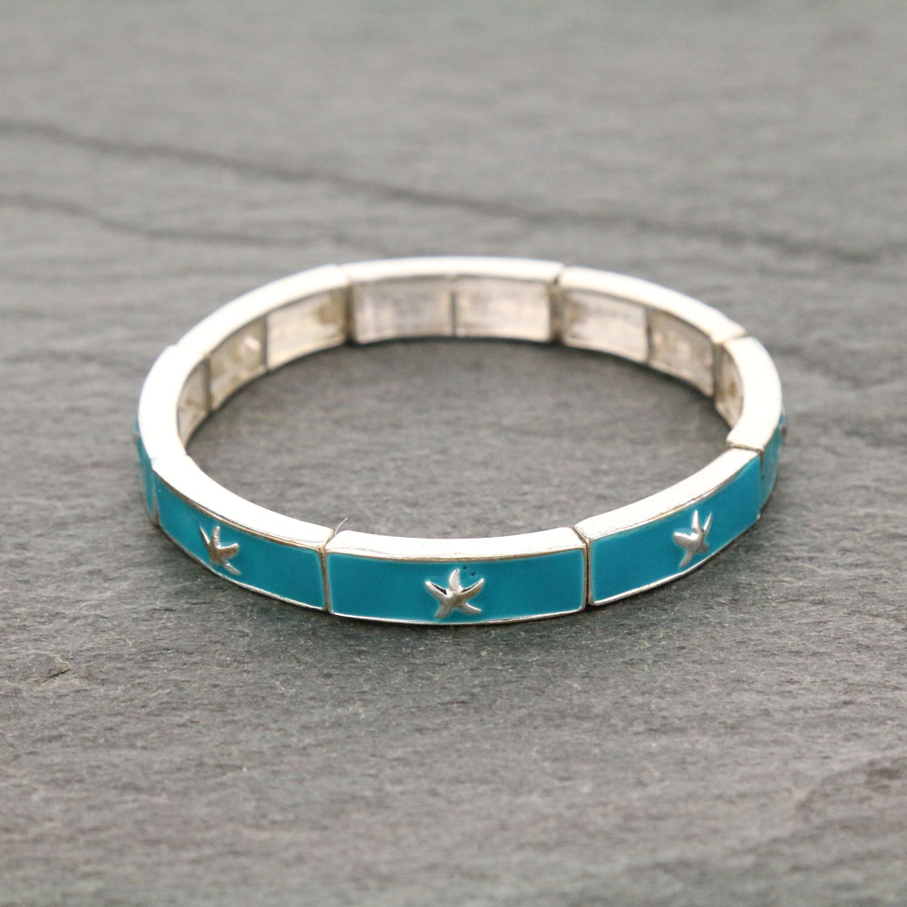 Sea Life Theme "Starfish" Stretch Bracelet