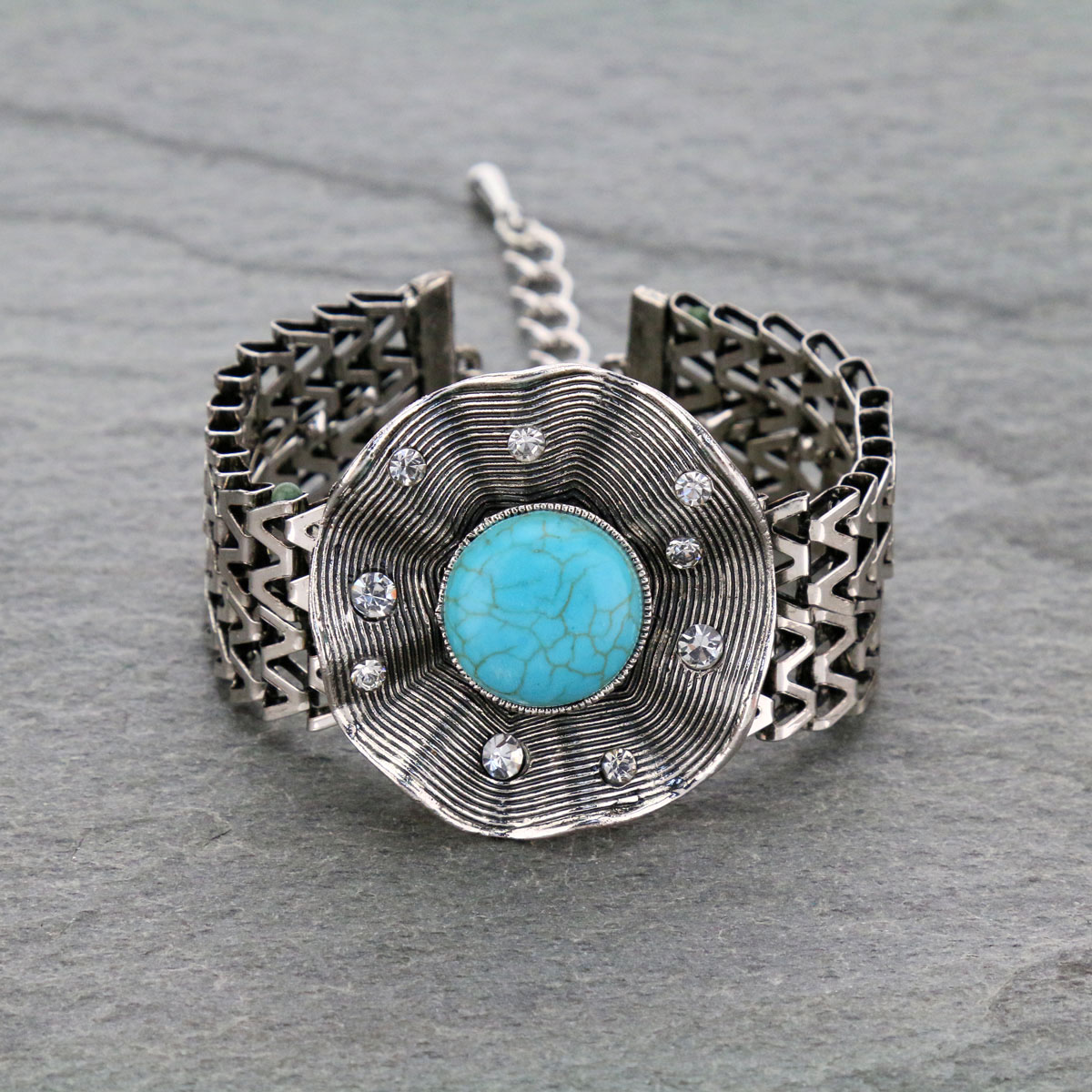 Turquoise Link Bracelet
