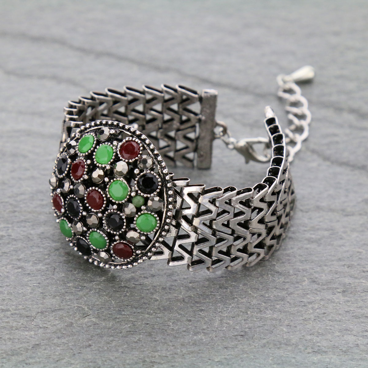 Turquoise Link Bracelet - Image 2