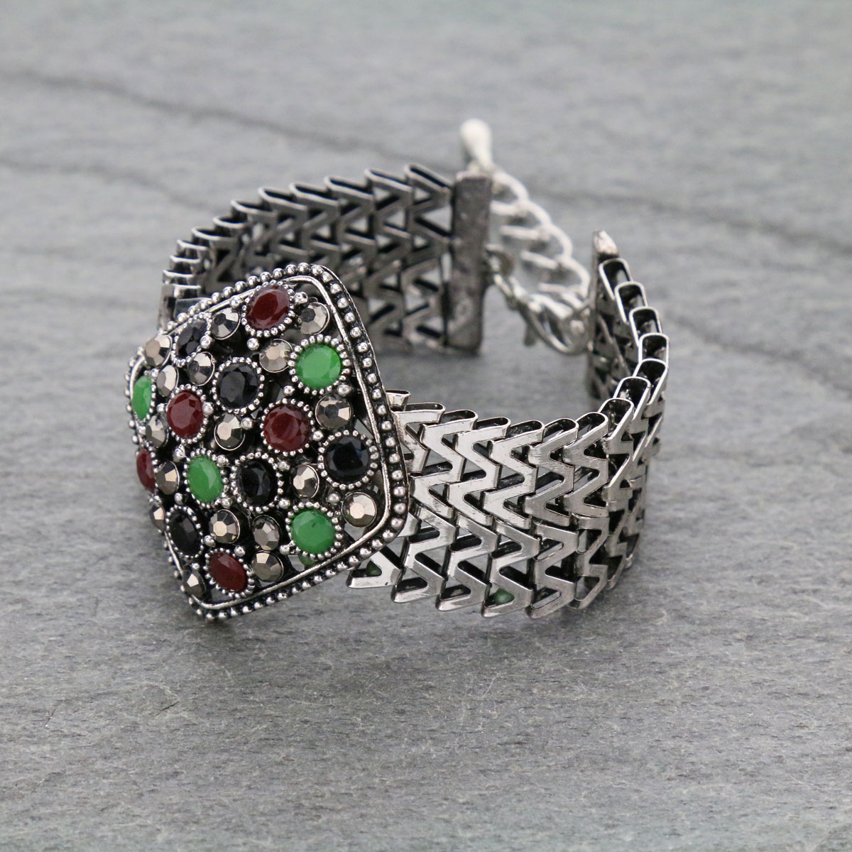 Turquoise Link Bracelet - Image 2
