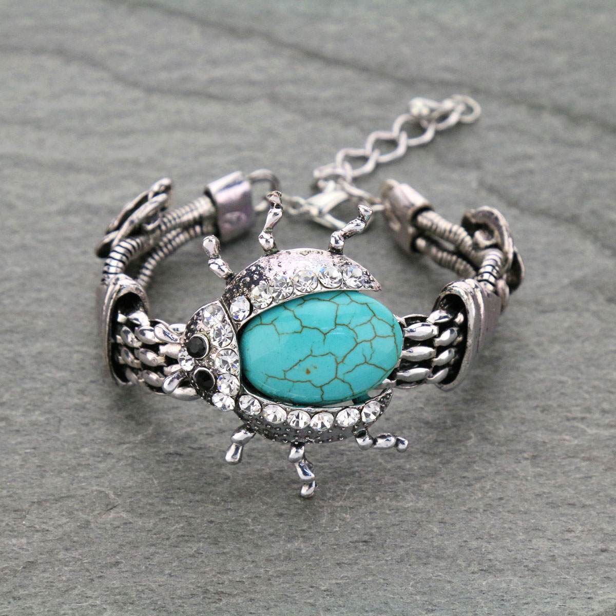 Turquoise Link Bracelet