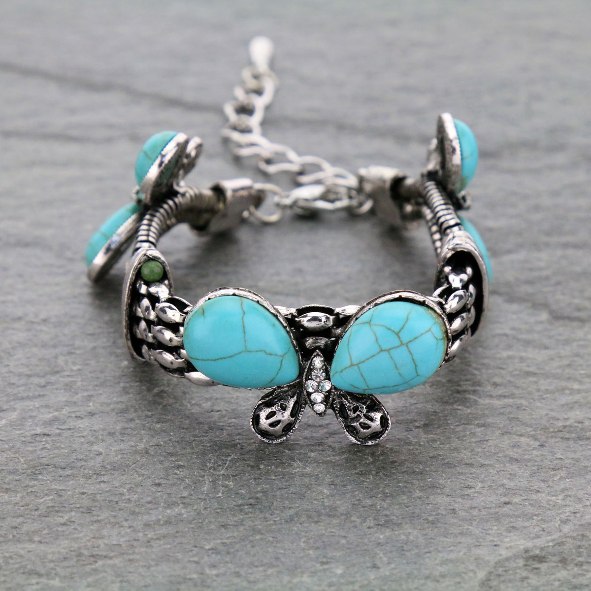 Turquoise Link Bracelet