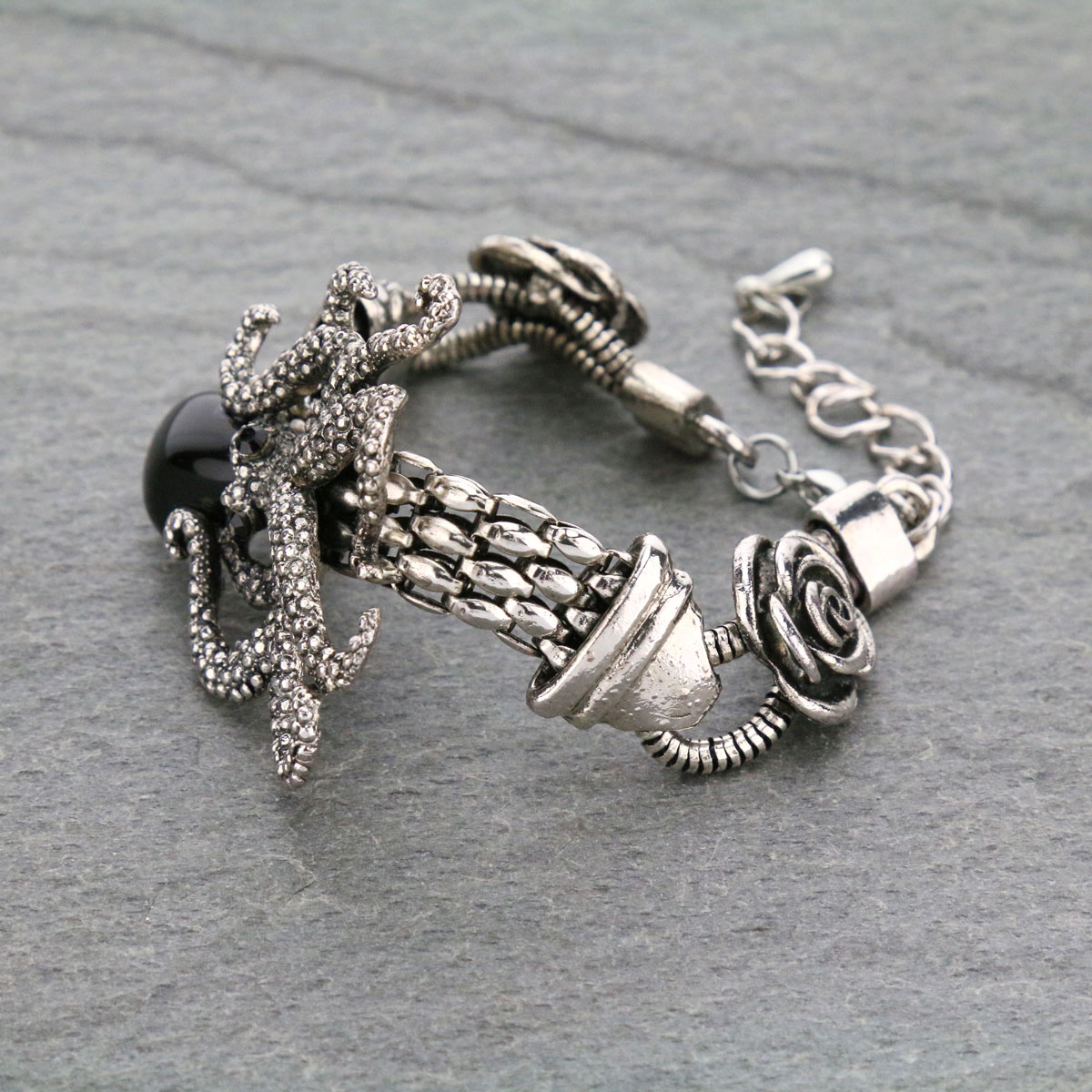 Turquoise Link Bracelet - Image 2