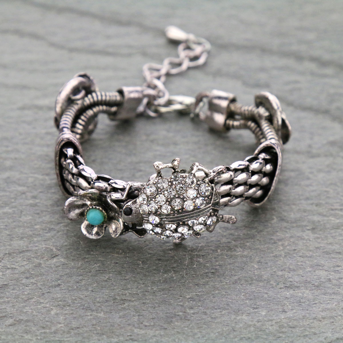 Turquoise Link Bracelet