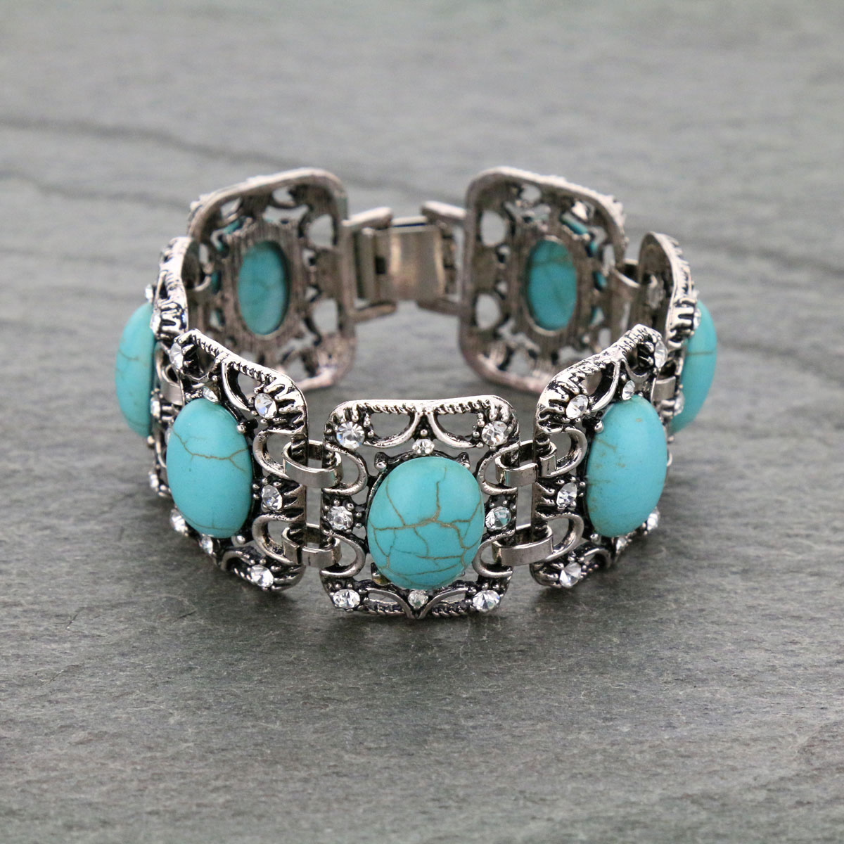 Turquoise Link Bracelet