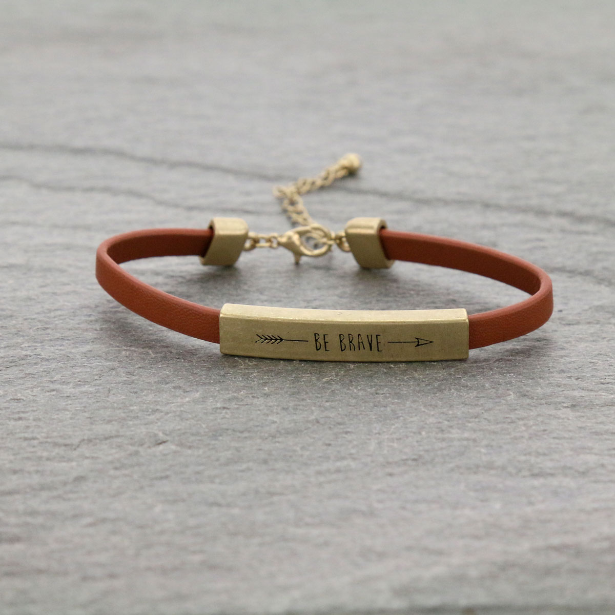 Fashion Inspiration Bracelet "BE BRAVE"