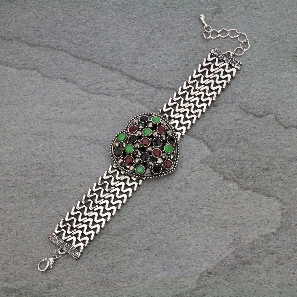 Turquoise Link Bracelet - Image 3