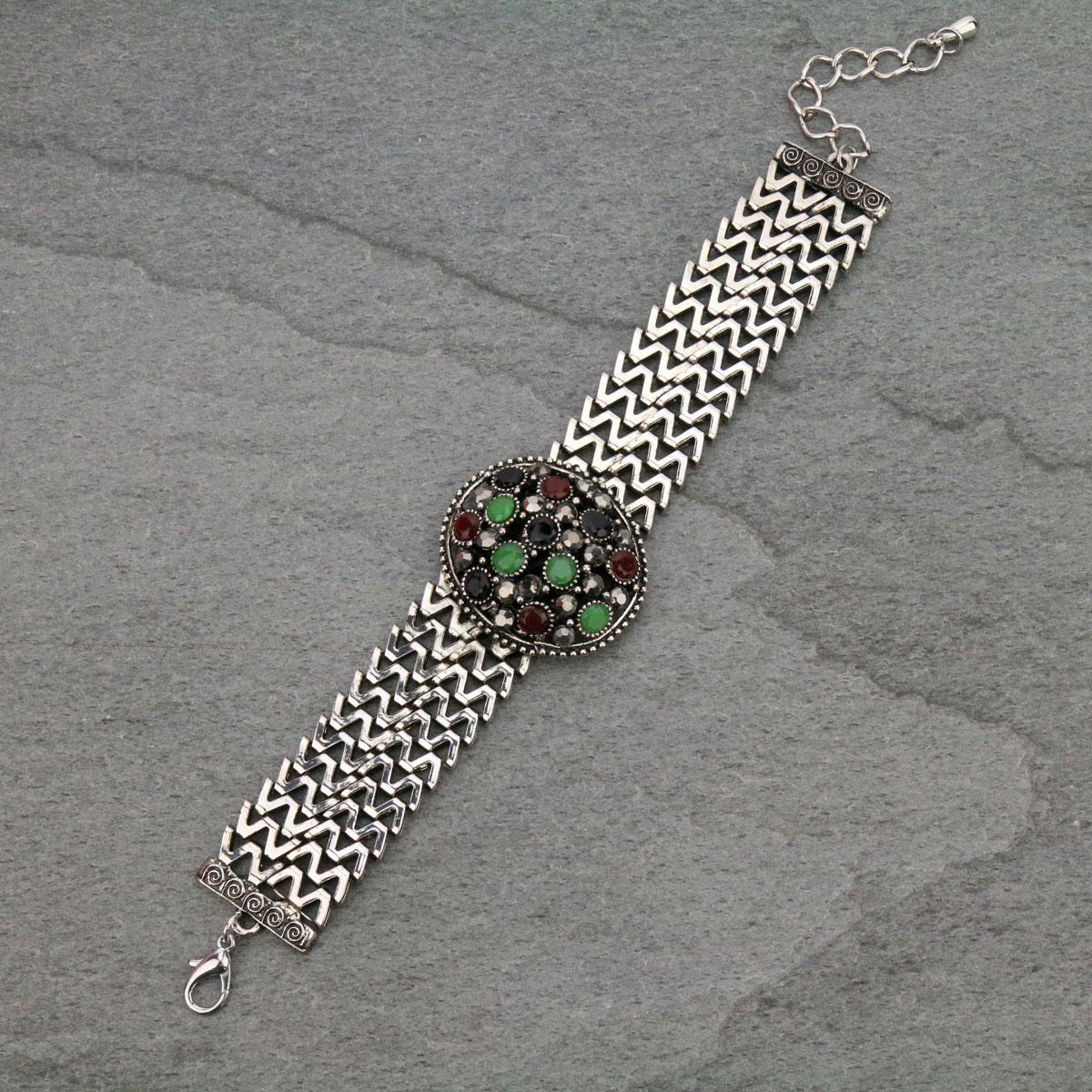 Turquoise Link Bracelet - Image 3