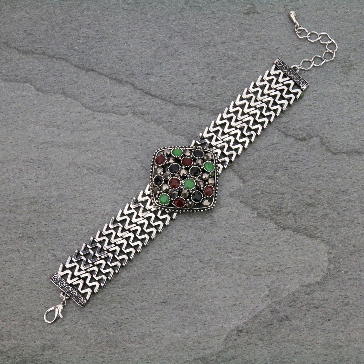 Turquoise Link Bracelet - Image 3