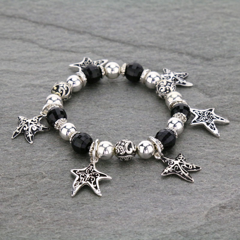 Sea Life Theme "Starfish" Stretch Bracelet