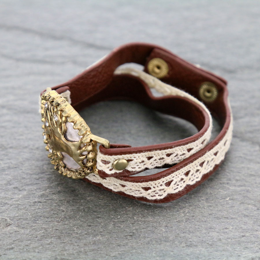 Fashion Leather Bracelet - Image 2